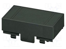 Upper housing; black; UL94V-0; EG 45; polycarbonate; X: 45mm