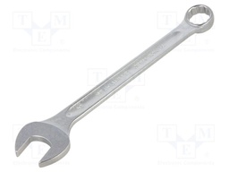 Wrench; combination spanner; 25mm; chromium plated steel