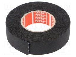 Fabric tape; PET wool; W: 19mm; L: 15m; black