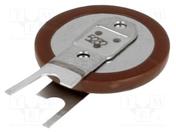 Re-battery: Li; VL1220; 3V; 7mAh; Leads: 2pin; Ø12.6x2.65mm