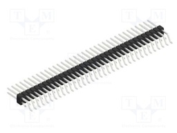 Connector: pin strips; pin header; male; PIN: 70; 2.54mm; SMT; 2x35