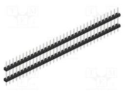 Connector: pin strips; pin header; male; PIN: 34; 2mm; THT; 1x34