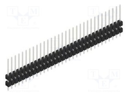 Connector: pin strips; pin header; male; PIN: 32; 2.54mm; THT; 1x32