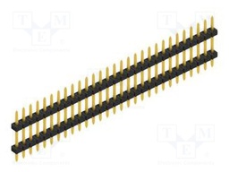 Connector: pin strips; pin header; male; PIN: 29; 2mm; THT; 1x29