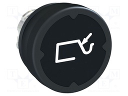 Switch: push-button; Stabl.pos: 1; 22mm; black; Illumin: none; IP66