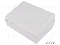 Enclosure: desktop; TEKMAR; X: 133mm; Y: 188mm; Z: 75mm; ABS