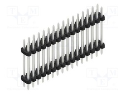 Connector: pin strips; pin header; male; PIN: 32; 2mm; THT; 2x16