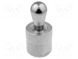 Side thrust pin; Øout: 16mm; Overall len: 33.7mm; Tip mat: steel