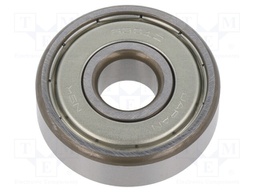 Bearing: ball; Øint: 12mm; Øout: 37mm; W: 12mm; bearing steel
