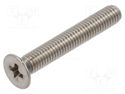 Screw; M3x20; Head: countersunk; Phillips; PH1; A2 stainless steel