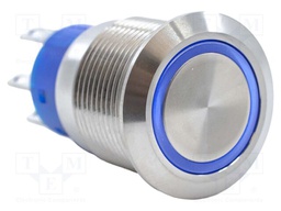 VANDAL RESISTANT SWITCH, DPDT, 3A, 250V
