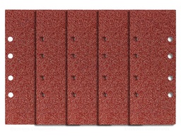 Cleaning cloth: sandpaper; Granularity: 80; with holes; 93x230mm