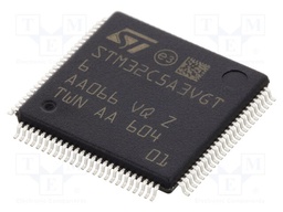 IC: STM32 ARM microcontroller; 144MHz; LQFP100; 2.7÷3.6VDC; Cmp: 1