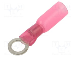 Tip: ring; M5; Ø: 5.3mm; 0.5÷1.5mm2; crimped; for cable; insulated