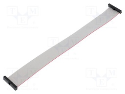 Ribbon cable with IDC connectors; Tape ph: 0.64mm; 203.2mm