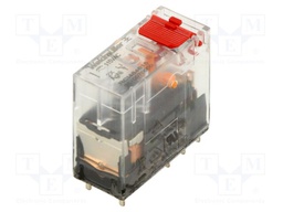 Relay: electromagnetic; DPDT; Ucoil: 115VAC; 8A; socket; Series: RCI