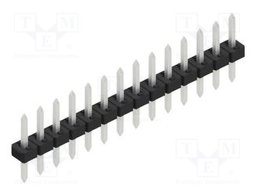 Connector: pin strips; pin header; male; PIN: 14; 2mm; THT; 1x14
