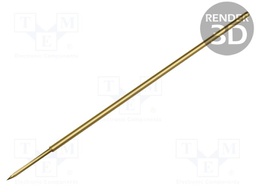 Test needle; Spring compression: 4mm; 6.35mm; Min.pitch: 1.27mm