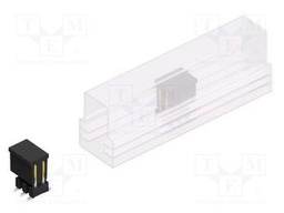 Connector: pin strips; pin header; male; PIN: 6; 2.54mm; SMT; 2x3