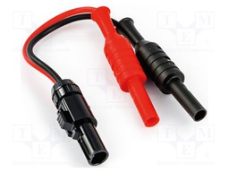 Adapter; banana plug x2