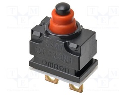 Microswitch SNAP ACTION; without lever; SPST-NC; 0.01A/13.5VDC