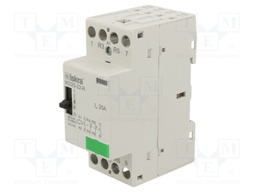 Contactor: 4-pole installation; NC x2 + NO x2; 230VAC; 220VDC