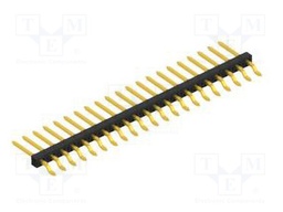 Connector: pin strips; pin header; male; PIN: 21; 2mm; SMT; 1x21