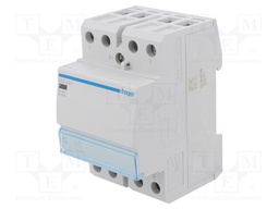 Contactor: 2-pole installation; 40A; 24VAC; NO x2; DIN; -10÷50°C