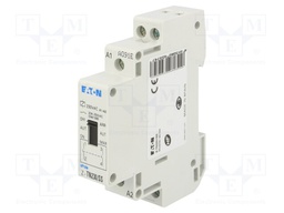 Relay: installation; monostable; NO x2; Ucoil: 230VAC; 20A; IP20