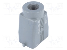 Enclosure: for HDC connectors; T-Type; size 44.27; IP65; M25