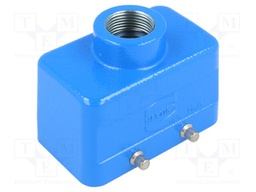 Enclosure: for Han connectors; Han Ex; size 10B; for cable; M20