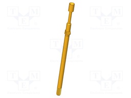 Test needle; Operational spring compression: 4mm; 8A; Ø: 2mm; 1.5N