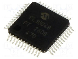 IC: PIC microcontroller; 64kB; 24MHz; 1.8÷5VDC; SMD; TQFP48