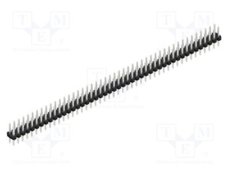 Connector: pin strips; pin header; male; PIN: 92; 2mm; THT; 2x46