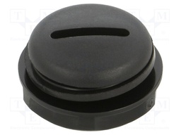 -35÷85°C; Accessories: stopper; Size: M16; black; EPDM; UL94V-2