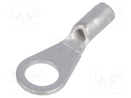 Ring terminal; M3; 0.1÷0.5mm2; crimped; for cable; non-insulated