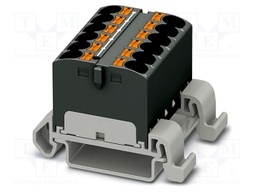 Splice terminal: rail; 32A; 800V; push-in; PA; 0.2÷6mm2; W: 36.9mm