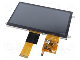 Display: TFT; 7"; 1024x600; Window dimensions: 154.21x85.92mm