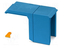 Cover; L: 74mm; W: 49mm; H: 125.95mm; Body: blue