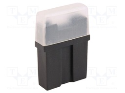 Black; Leads: connectors; Fuse acces: fuse holder; 23x8x31mm