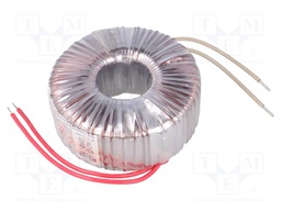 Transformer: toroidal; 200VA; 230VAC; 17V; 11.76A; 2.1kg; Ø: 120mm