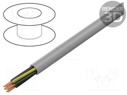 Wire; H05VV5-F,ÖLFLEX® 140; unshielded; 300/500V; PVC; Cu; grey