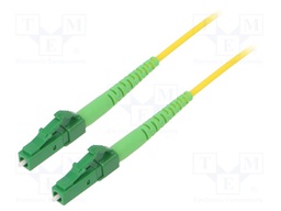 Fiber patch cord; OS2; LC/APC,both sides; 20m; LSZH; yellow