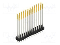 Connector: pin strips; pin header; male; PIN: 24; 2.54mm; THT; 2x12