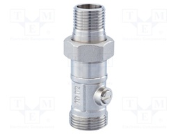 Shut-off valve; straight