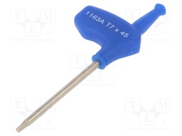 Wrench; Torx®; TX07; Overall len: 84mm; Working part len: 45mm