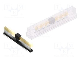 Connector: pin strips; pin header; male; PIN: 52; 2.54mm; SMT; 2x26