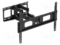Holder; 60kg; 37÷86"; black; Arm len: 500mm; plastic,steel