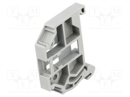Holder; grey; 6x28x45mm