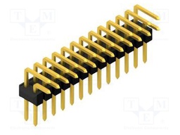 Connector: pin strips; pin header; male; PIN: 26; 2.54mm; THT; 2x13
